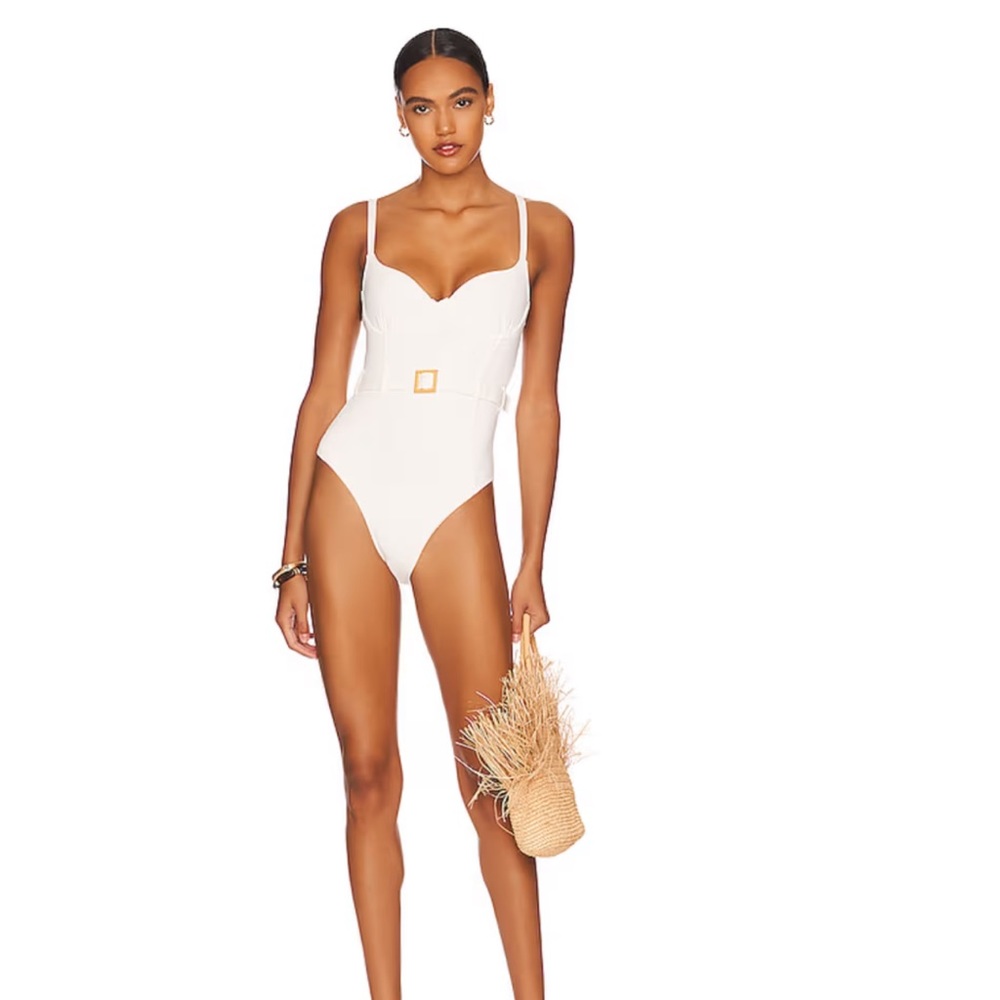 WeWoreWhat Danielle One Piece in Off White